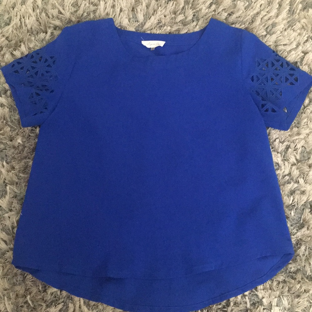 Blue blouse